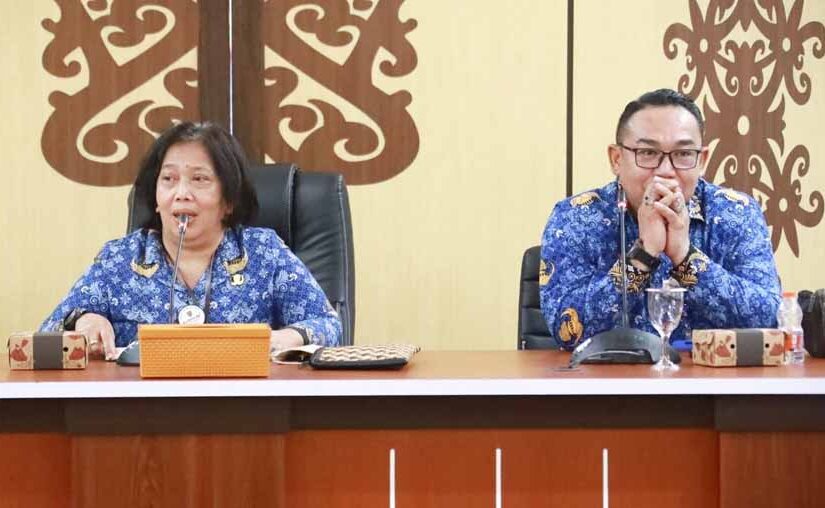 Diskominfosantik Kalteng Gelar Sosialisasi Evaluasi Implementasi Budaya Kerja ASN BerAKHLAK