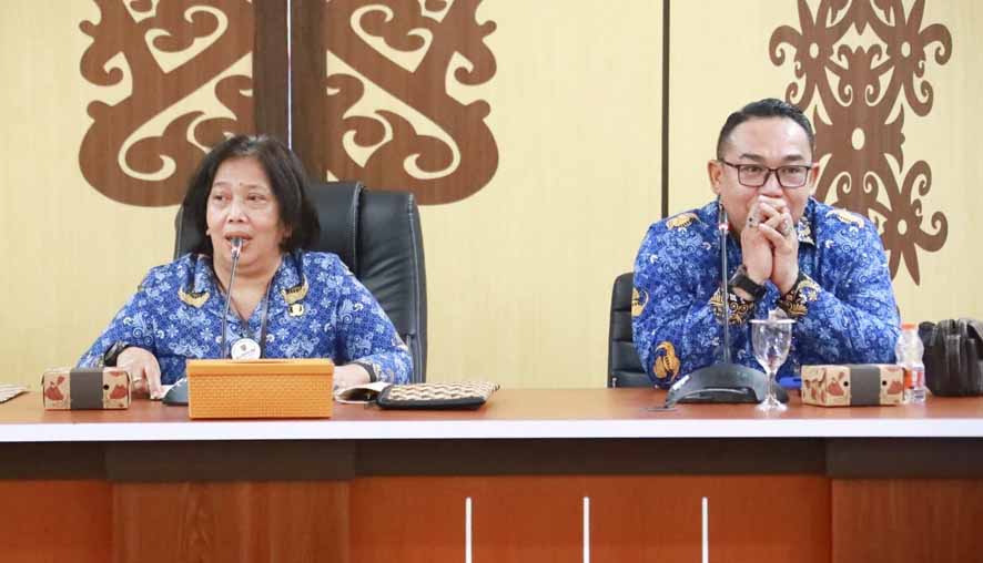 Diskominfosantik Kalteng Gelar Sosialisasi Evaluasi Implementasi Budaya Kerja ASN BerAKHLAK
