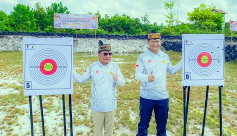 Gubernur Agustiar Sabran Hadiri Open Tournament Menembak dan Sumpitan Tradisional