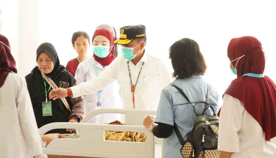 Pastikan Kualitas Layanan Kesehatan, Gubernur Kalteng Tinjau RSUD Hanau