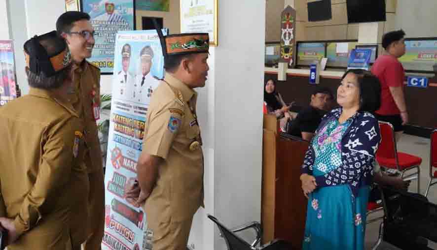 Pastikan Kualitas Pelayanan Publik Berjalan dengan Baik, Gubernur Agustiar Sabran Sidak Samsat