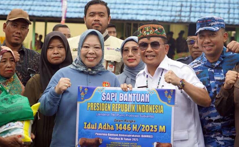 Jelang Iduladha 1446 H, Gubernur Agustiar Sabran Tinjau Sarpras, Salurkan Hewan Kurban Serta Buka Pasar Murah