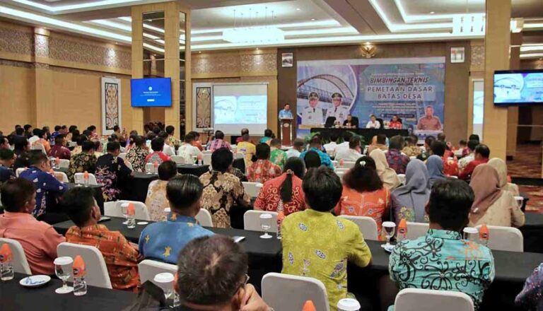 Dinas PMD Kalteng Gelar Bimtek Pemetaan Dasar Batas Desa