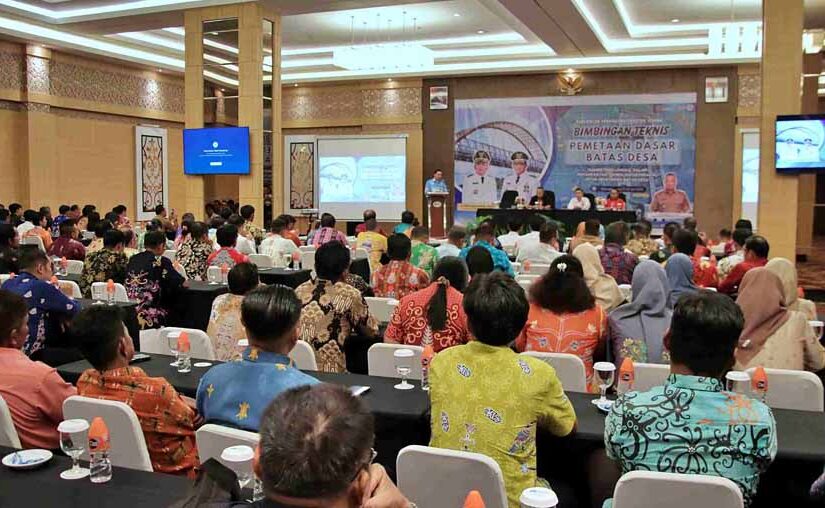 Dinas PMD Kalteng Gelar Bimtek Pemetaan Dasar Batas Desa