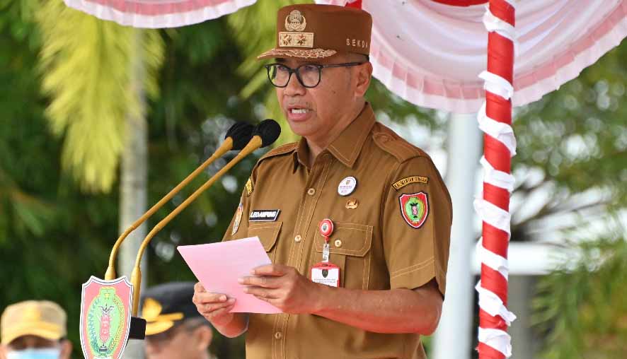 Pemprov Kalteng Gelar Upacara Peringatan Hari Lahir Pancasila