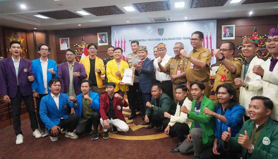 Serap Aspirasi, Gubernur Agustiar Sabran Gelar Silaturahmi dan Audiensi dengan BEM se-Kalteng