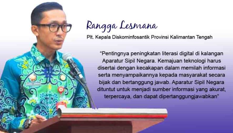 Plt Kadiskominfosantik Kalteng Buka Bimtek Peningkatan Kapasitas PPID serta Pengelola SP4N-LAPOR 2025