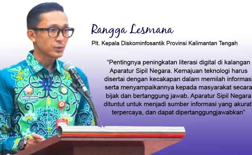 Plt Kadiskominfosantik Kalteng Buka Bimtek Peningkatan Kapasitas PPID serta Pengelola SP4N-LAPOR 2025