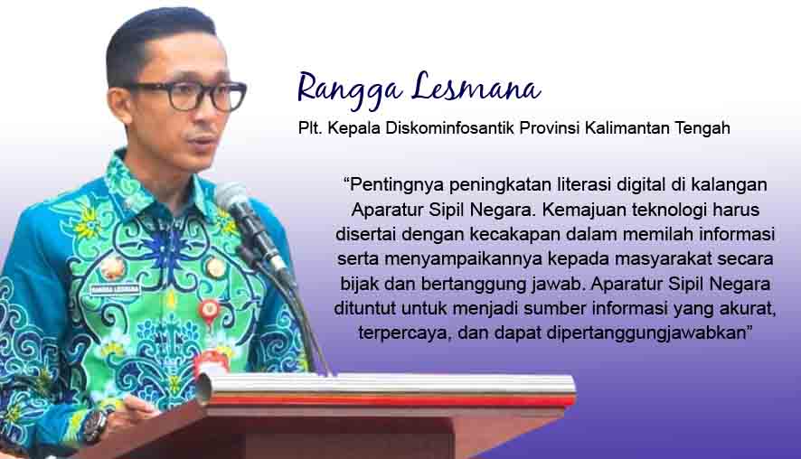 Plt Kadiskominfosantik Kalteng Buka Bimtek Peningkatan Kapasitas PPID serta Pengelola SP4N-LAPOR 2025