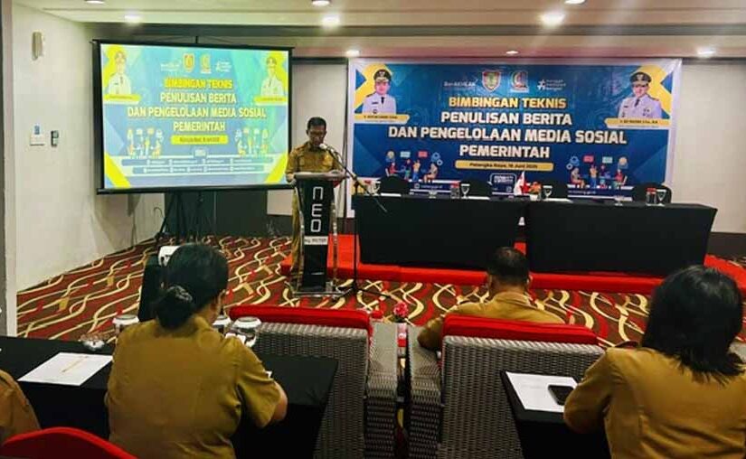 Diskominfosantik Kalteng Manfaatkan Medsos Bangun Komunikasi Dua Arah dengan Masyarakat