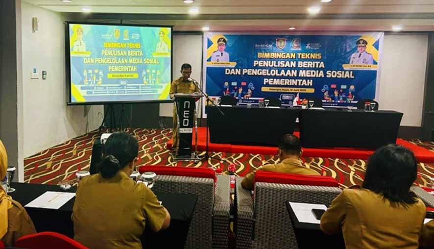Diskominfosantik Kalteng Manfaatkan Medsos Bangun Komunikasi Dua Arah dengan Masyarakat