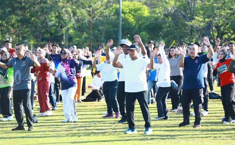 Jaga Tubuh Tetap Bugar, Wagub Kalteng Ajak ASN dan PPPK Rutin Berolahraga