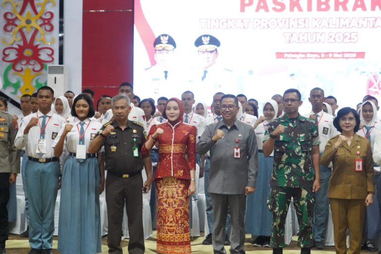 Ketua TP-PKK Aisyah Thisia Agustiar Sabran Buka Seleksi Calon PASKIBRAKA Kalteng Tahun 2025